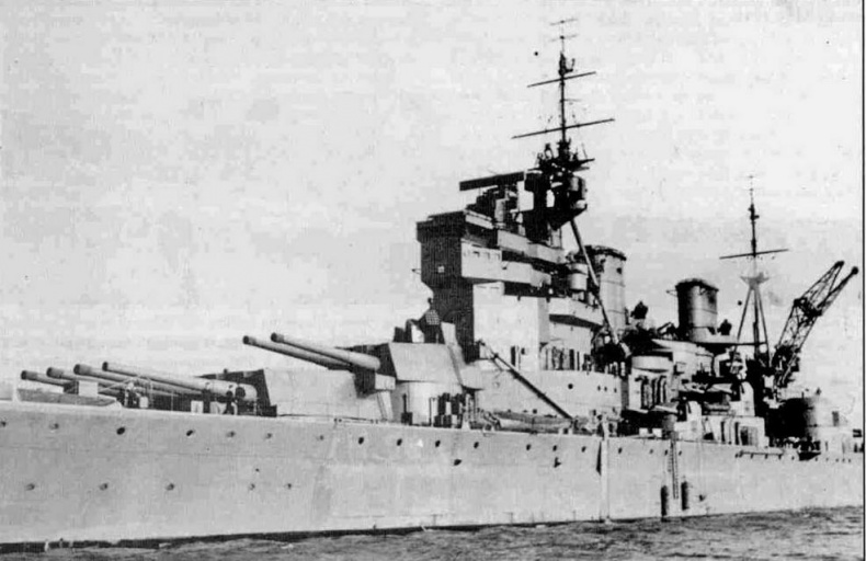 Иллюстрация к книге — Линейные корабли типа «Кинг Джордж V» [img_56.jpg]