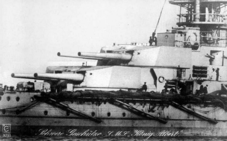 Иллюстрация к книге — Линейные корабли типов “Кайзер” и “Кениг”. 1909-1918 гг. [img_111.jpg]