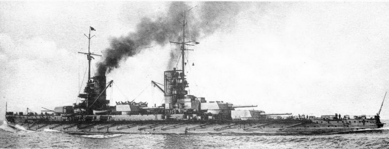 Иллюстрация к книге — Линейные корабли типов “Кайзер” и “Кениг”. 1909-1918 гг. [img_113.jpg]