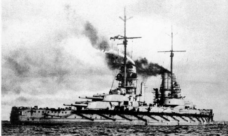 Иллюстрация к книге — Линейные корабли типов “Кайзер” и “Кениг”. 1909-1918 гг. [img_120.jpg]