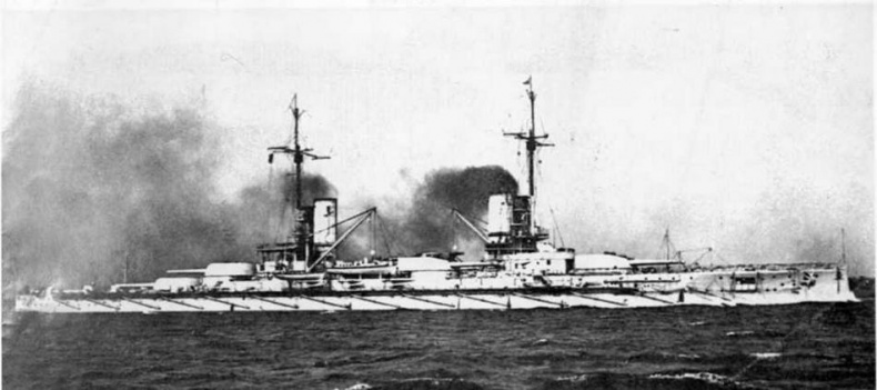 Иллюстрация к книге — Линейные корабли типов “Кайзер” и “Кениг”. 1909-1918 гг. [img_122.jpg]