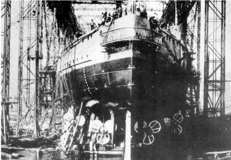 Иллюстрация к книге — Линейные корабли Японии. 1909-1945 гг. [img_111.jpg]