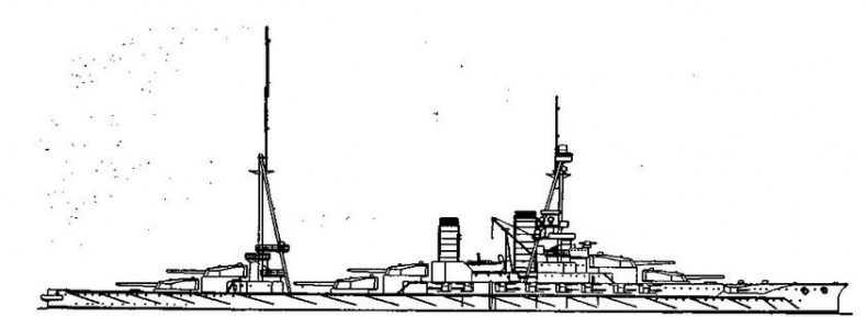 Иллюстрация к книге — Линейные корабли Японии. 1909-1945 гг. [img_45.jpg]