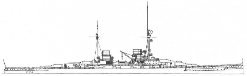 Иллюстрация к книге — Линейные крейсера “Дерфлингер”, “Лютцов”, “Гинденбург” и “Макензен”. 1907-1918 гг. [pic_23.jpg]