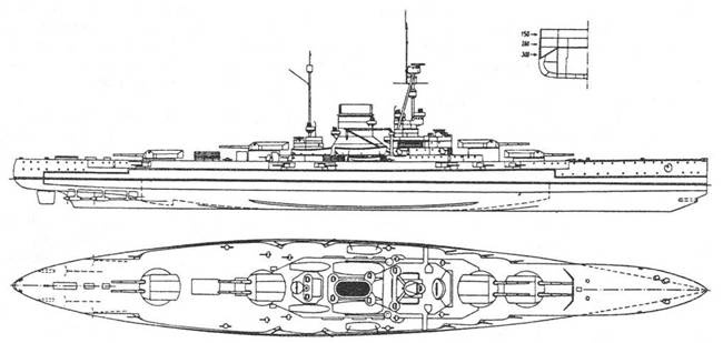 Иллюстрация к книге — Линейные крейсера “Дерфлингер”, “Лютцов”, “Гинденбург” и “Макензен”. 1907-1918 гг. [pic_58.jpg]