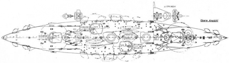 Иллюстрация к книге — Линейные крейсера “Фон дер Танн”, “Мольтке”, “Гебен” и “Зейдлиц”. 1907-1918 гг. [any2fbimgloader12.jpg]