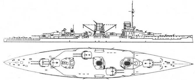 Иллюстрация к книге — Линейные крейсера “Фон дер Танн”, “Мольтке”, “Гебен” и “Зейдлиц”. 1907-1918 гг. [any2fbimgloader73.jpg]