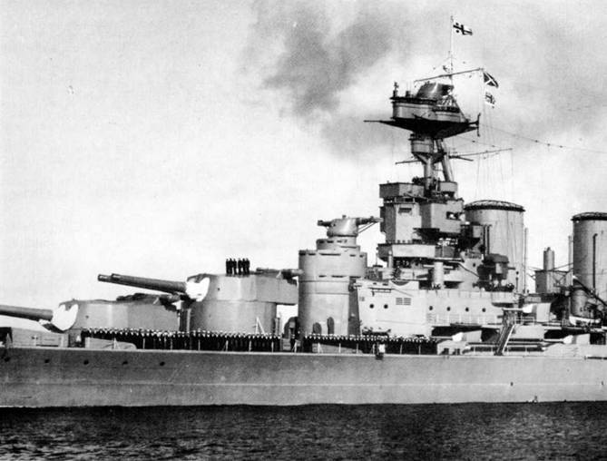 Иллюстрация к книге — Линейные крейсера Англии. Часть IV. 1915-1945 гг. [pic_146.jpg]