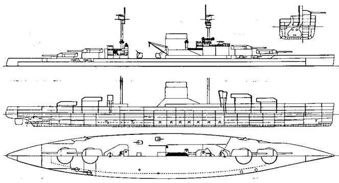Иллюстрация к книге — Линейные крейсера Германии [pic_103.jpg]
