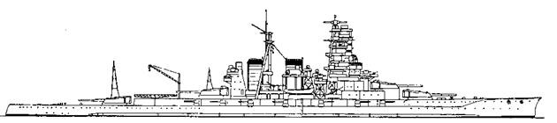 Иллюстрация к книге — Линейные крейсера Японии. 1911-1945 гг. [pic_31.jpg]