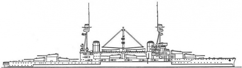 Иллюстрация к книге — Линкоры второстепенных морских держав [img_14.jpg]