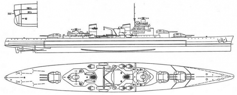 Иллюстрация к книге — Линкоры второстепенных морских держав [img_27.jpg]
