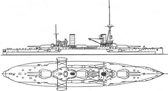 Иллюстрация к книге — Линкоры второстепенных морских держав [img_29.jpg]