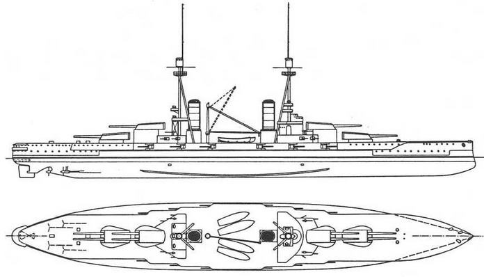 Иллюстрация к книге — Линкоры второстепенных морских держав [img_30.jpg]