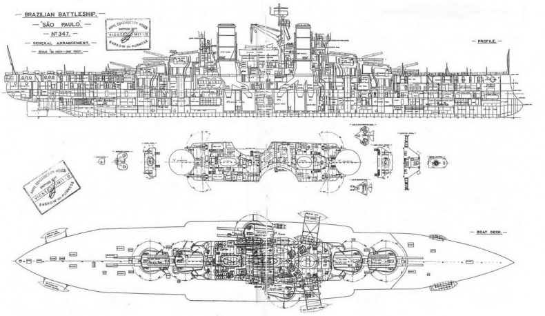 Иллюстрация к книге — Линкоры второстепенных морских держав [img_9.jpg]