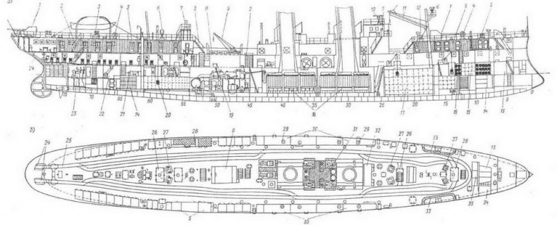 Иллюстрация к книге — Минные заградители типа «Амур». 1895-1941 гг. [img_50.jpg]