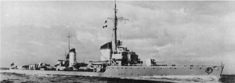 Иллюстрация к книге — Миноносцы и эскортные корабли Германии. 1927-1945 гг. [pic_103.jpg]