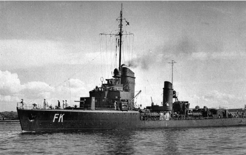 Иллюстрация к книге — Миноносцы и эскортные корабли Германии. 1927-1945 гг. [pic_166.jpg]