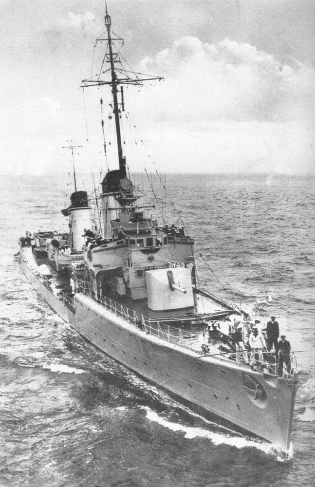 Иллюстрация к книге — Миноносцы и эскортные корабли Германии. 1927-1945 гг. [pic_167.jpg]