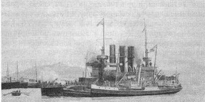 Иллюстрация к книге — На броненосце “Пересвет". 1903-1905 гг. [img_14.jpg]