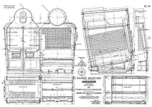 Иллюстрация к книге — Образцовые броненосцы Франции. Часть I. “Жорегибери”. 1891-1934 гг. [img_29.jpg]