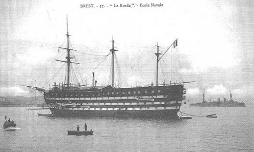 Иллюстрация к книге — Образцовые броненосцы Франции. Часть I. “Жорегибери”. 1891-1934 гг. [img_55.jpg]