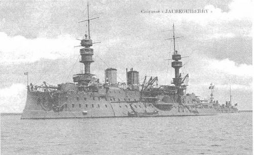 Иллюстрация к книге — Образцовые броненосцы Франции. Часть I. “Жорегибери”. 1891-1934 гг. [img_59.jpg]
