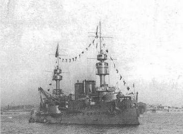 Иллюстрация к книге — Образцовые броненосцы Франции. Часть I. “Жорегибери”. 1891-1934 гг. [img_63.jpg]