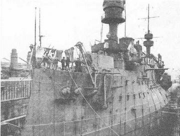 Иллюстрация к книге — Образцовые броненосцы Франции. Часть I. “Жорегибери”. 1891-1934 гг. [img_64.jpg]