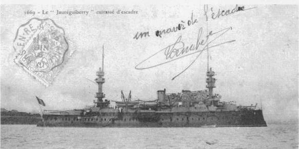 Иллюстрация к книге — Образцовые броненосцы Франции. Часть I. “Жорегибери”. 1891-1934 гг. [img_95.jpg]