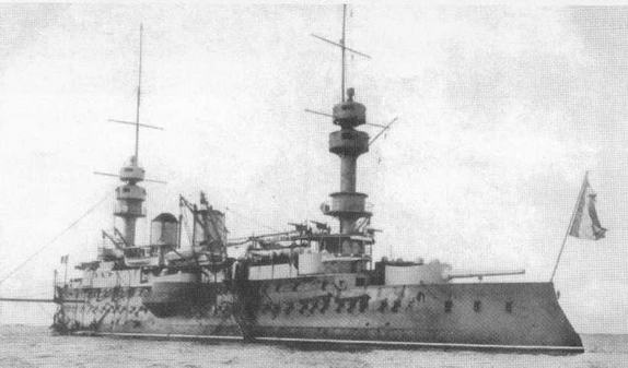 Иллюстрация к книге — Образцовые броненосцы Франции. Часть I. “Жорегибери”. 1891-1934 гг. [img_97.jpg]