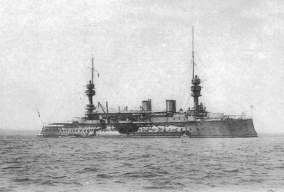 Иллюстрация к книге — Образцовые броненосцы Франции. Часть I. “Жорегибери”. 1891-1934 гг. [img_99.jpg]