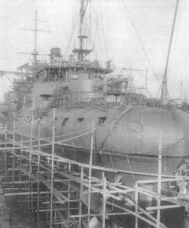 Иллюстрация к книге — Образцовые броненосцы Франции. Часть II. “Карно” (1891-1922) [img_103.jpg]