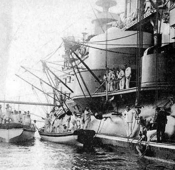 Иллюстрация к книге — Образцовые броненосцы Франции. Часть II. “Карно” (1891-1922) [img_110.jpg]