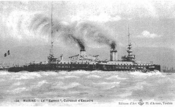 Иллюстрация к книге — Образцовые броненосцы Франции. Часть II. “Карно” (1891-1922) [img_33.jpg]