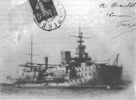 Иллюстрация к книге — Образцовые броненосцы Франции. Часть II. “Карно” (1891-1922) [img_48.jpg]