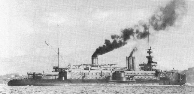 Иллюстрация к книге — Образцовые броненосцы Франции. Часть II. “Карно” (1891-1922) [img_63.jpg]