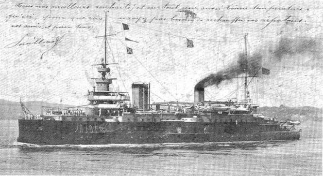 Иллюстрация к книге — Образцовые броненосцы Франции. Часть II. “Карно” (1891-1922) [img_69.jpg]