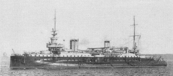 Иллюстрация к книге — Образцовые броненосцы Франции. Часть II. “Карно” (1891-1922) [img_84.jpg]