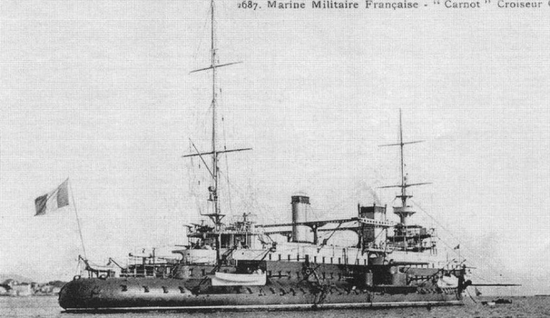 Иллюстрация к книге — Образцовые броненосцы Франции. Часть II. “Карно” (1891-1922) [img_91.jpg]