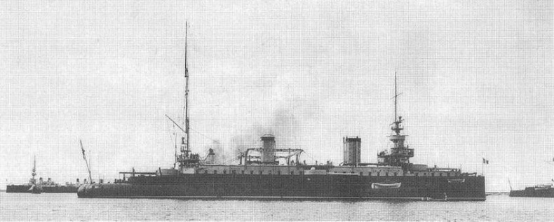 Иллюстрация к книге — Образцовые броненосцы Франции. Часть II. “Карно” (1891-1922) [img_92.jpg]