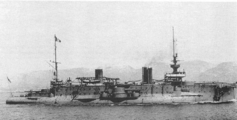 Иллюстрация к книге — Образцовые броненосцы Франции. Часть II. “Карно” (1891-1922) [img_94.jpg]