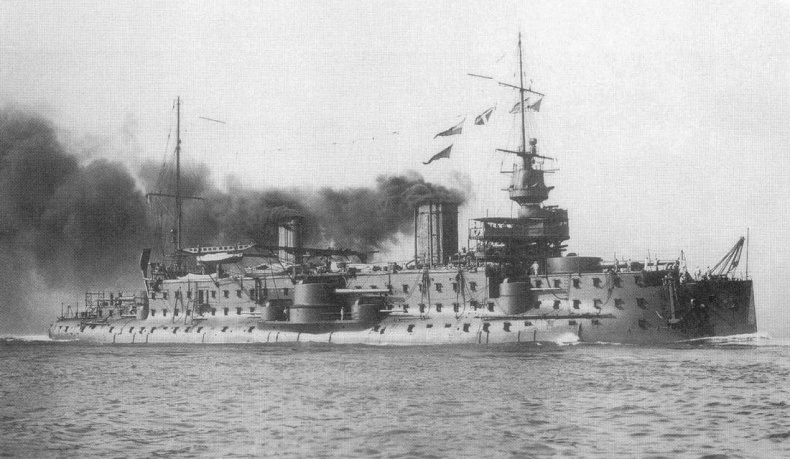 Иллюстрация к книге — Образцовые броненосцы Франции. Часть II. “Карно” (1891-1922) [img_97.jpg]