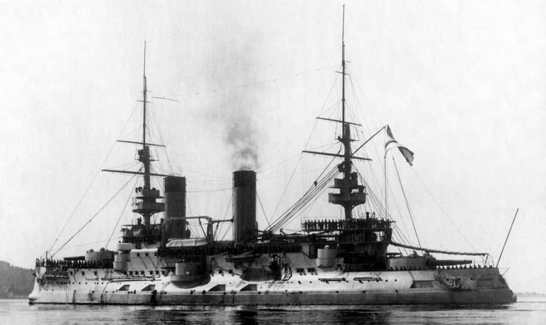 Иллюстрация к книге — “Цесаревич” Часть I. Эскадренный броненосец. 1899-1906 гг. [pic_64.jpg]