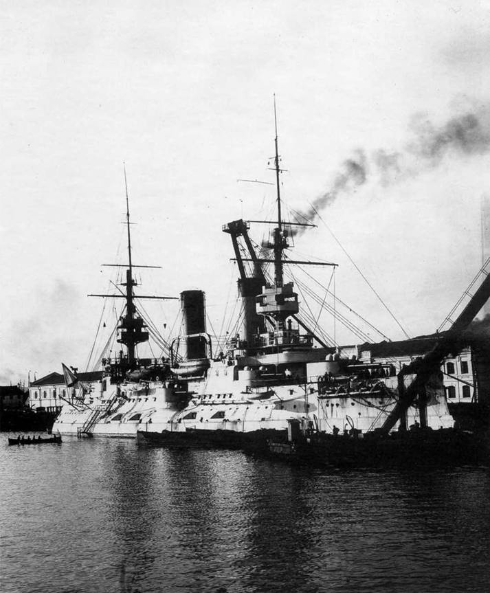 Иллюстрация к книге — “Цесаревич” Часть I. Эскадренный броненосец. 1899-1906 гг. [pic_66.jpg]