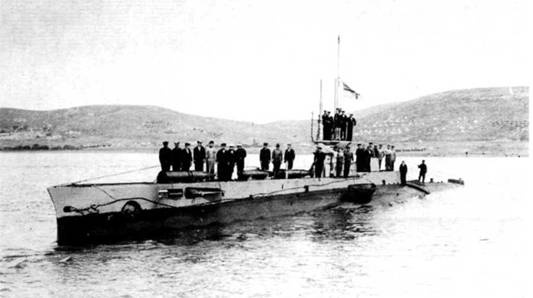 Иллюстрация к книге — Английские подводные лодки типа “Е” в первой мировой войне. 1914-1918 гг. [pic_40.jpg]