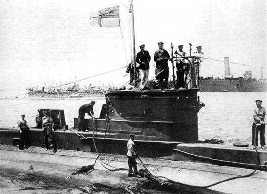 Иллюстрация к книге — Английские подводные лодки типа “Е” в первой мировой войне. 1914-1918 гг. [pic_41.jpg]