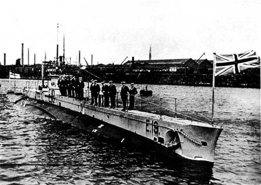 Иллюстрация к книге — Английские подводные лодки типа “Е” в первой мировой войне. 1914-1918 гг. [pic_43.jpg]