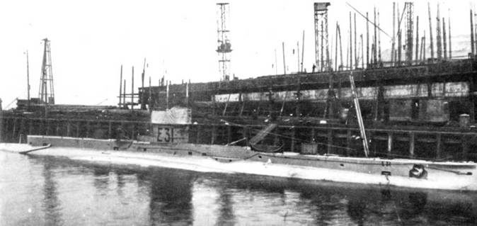 Иллюстрация к книге — Английские подводные лодки типа “Е” в первой мировой войне. 1914-1918 гг. [pic_63.jpg]