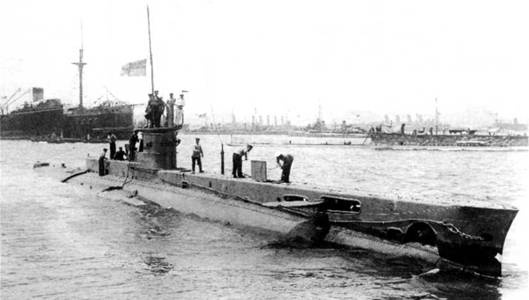 Иллюстрация к книге — Английские подводные лодки типа “Е” в первой мировой войне. 1914-1918 гг. [pic_86.jpg]